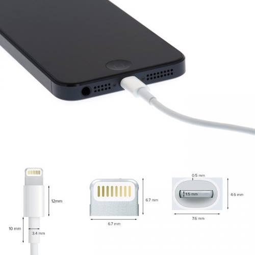 iPhone/iPod/iPad USB adat és töltőkábel