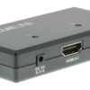 2-Port HDMI Kapcsoló Fekete