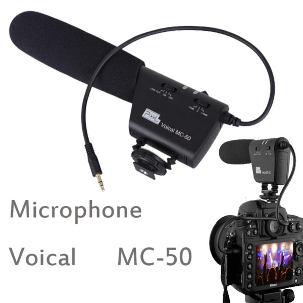 DSLR mikrofon pixel MC-50