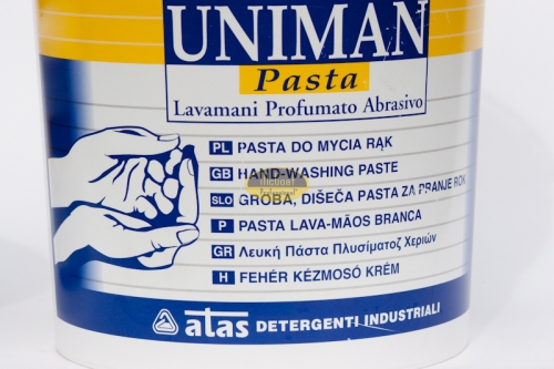 Professzionális használtra javasolt ipari kézmosópaszta Uniman 4kg