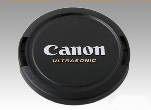 Objektívsapka Canon ultrasonic felirattal