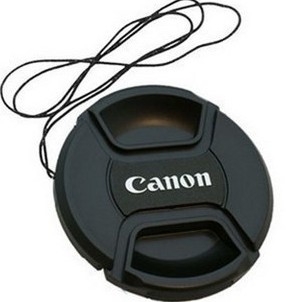 Objektívsapka ( Nikon stílusú ) Canon felirattal