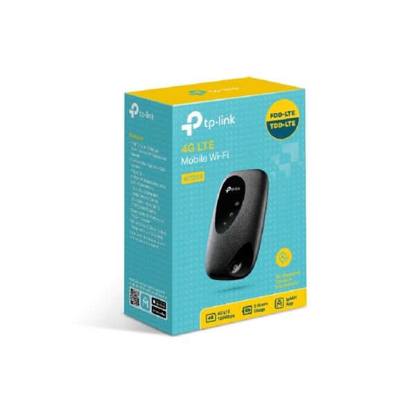 TP-LINK M7200 3G/4G/LTE mobil Wi-Fi, 2.4GHz