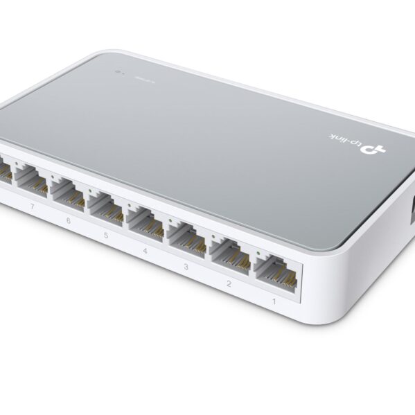 TP-LINK TL-SF1008D 8 portos 10/100 Mb/s asztali Switch