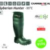 Camminare – Syberian Hunter EVA vadászcsizma ZÖLD (-35°C)