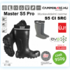 Camminare – Master S5 Pro EVA munkavédelmi csizma FEKETE (-35°C)