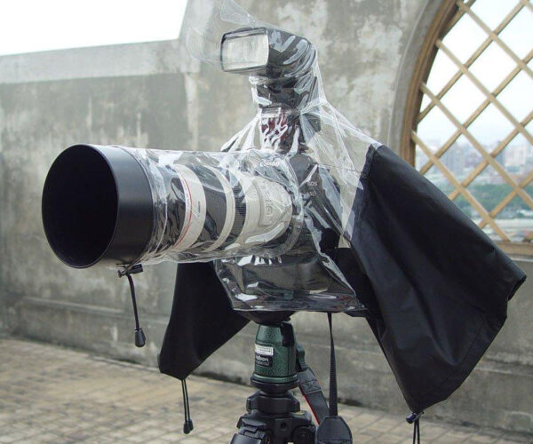 Esővédő huzat DSLR fényképezőgéphez