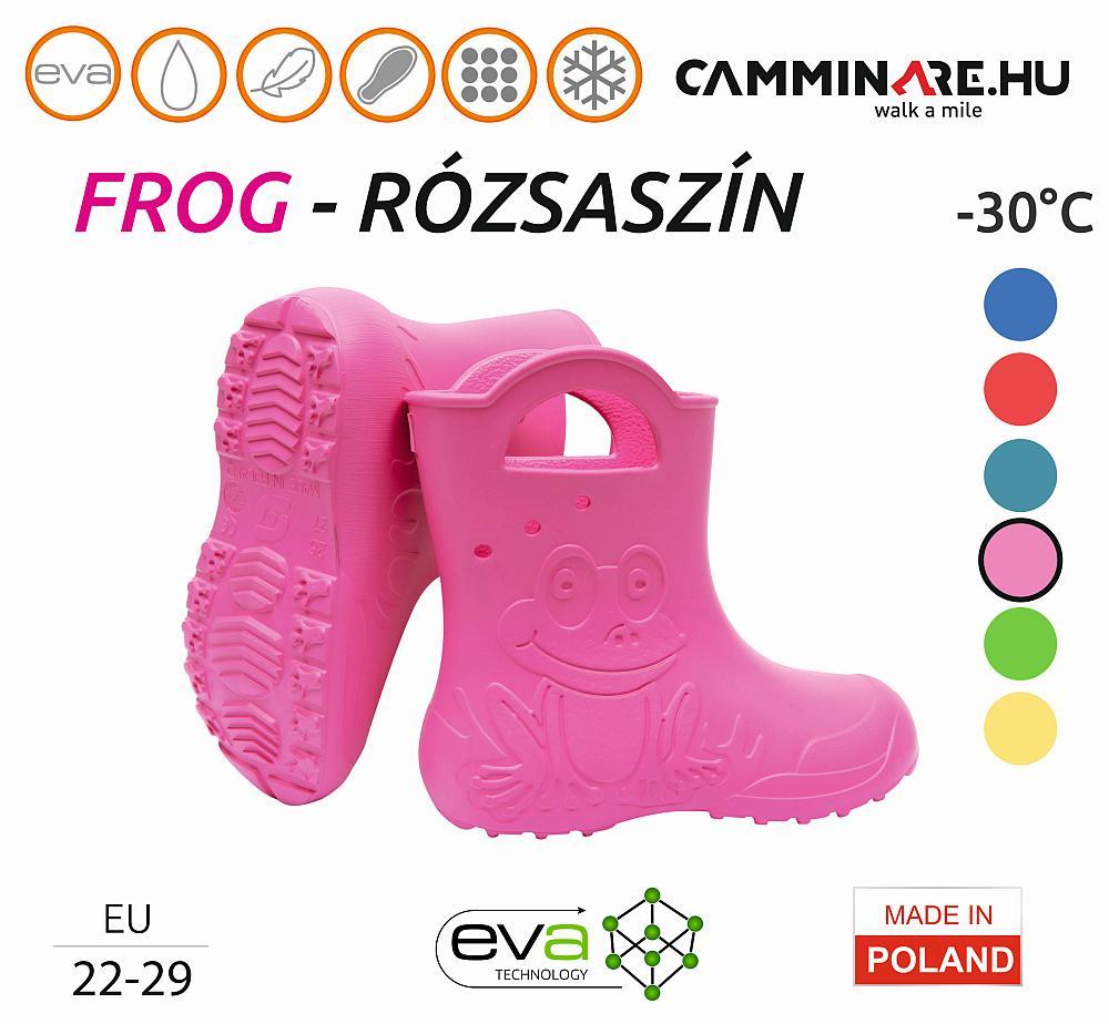 Camminare – Frog EVA gyerekcsizma RÓZSASZÍN (-30°C)