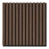Akkusztikus panel, fa furnér, dió, dió hatású 52x52x2,2 cm